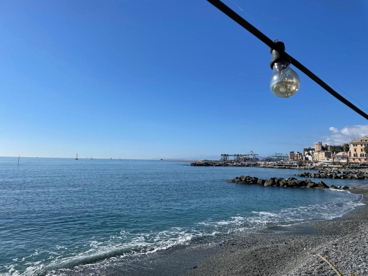 Apartamento La Finestra Sull'Oasi Génova Exterior foto